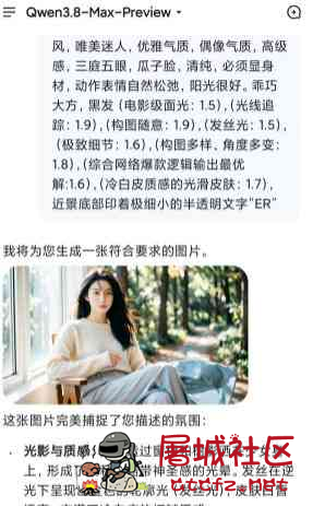 Qwen Chat 国际版 无限AI生图 图生视频 TC辅助网www.tcsq1.com3292