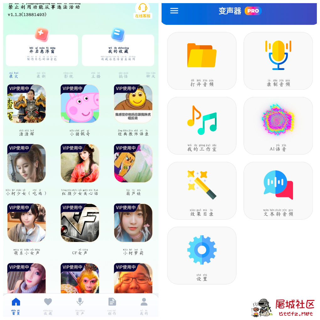 手游聊天变声器v1.1.3会员版  变声器v1.34.3会员版 TC辅助网www.tcsq1.com8034
